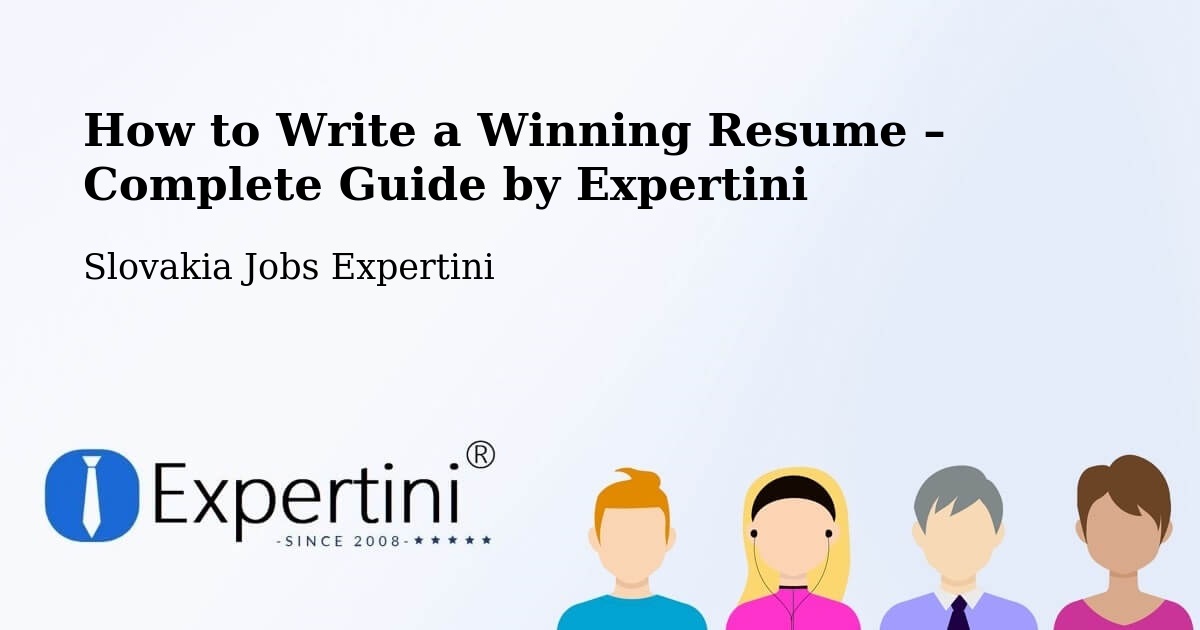 Resume Writing Guide for Job Seekers – Stará Turá - Stará Turá, Slovakia Jobs Expertini