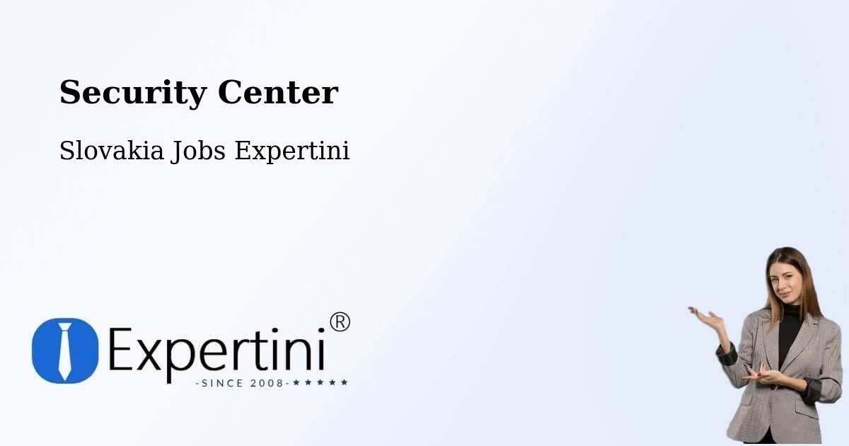 Security & Compliance – Stará Turá - Slovakia Jobs Expertini